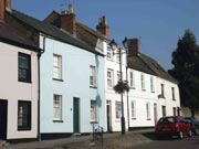 Beautiful historic architecture in Cricklade town centre in Wiltshire