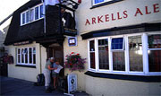 The Bear - one of five first class pubs in Crickalde, Wiltshire