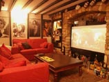 The building has its own 84" video screen room which is available free for one night of your stay in Cricklade